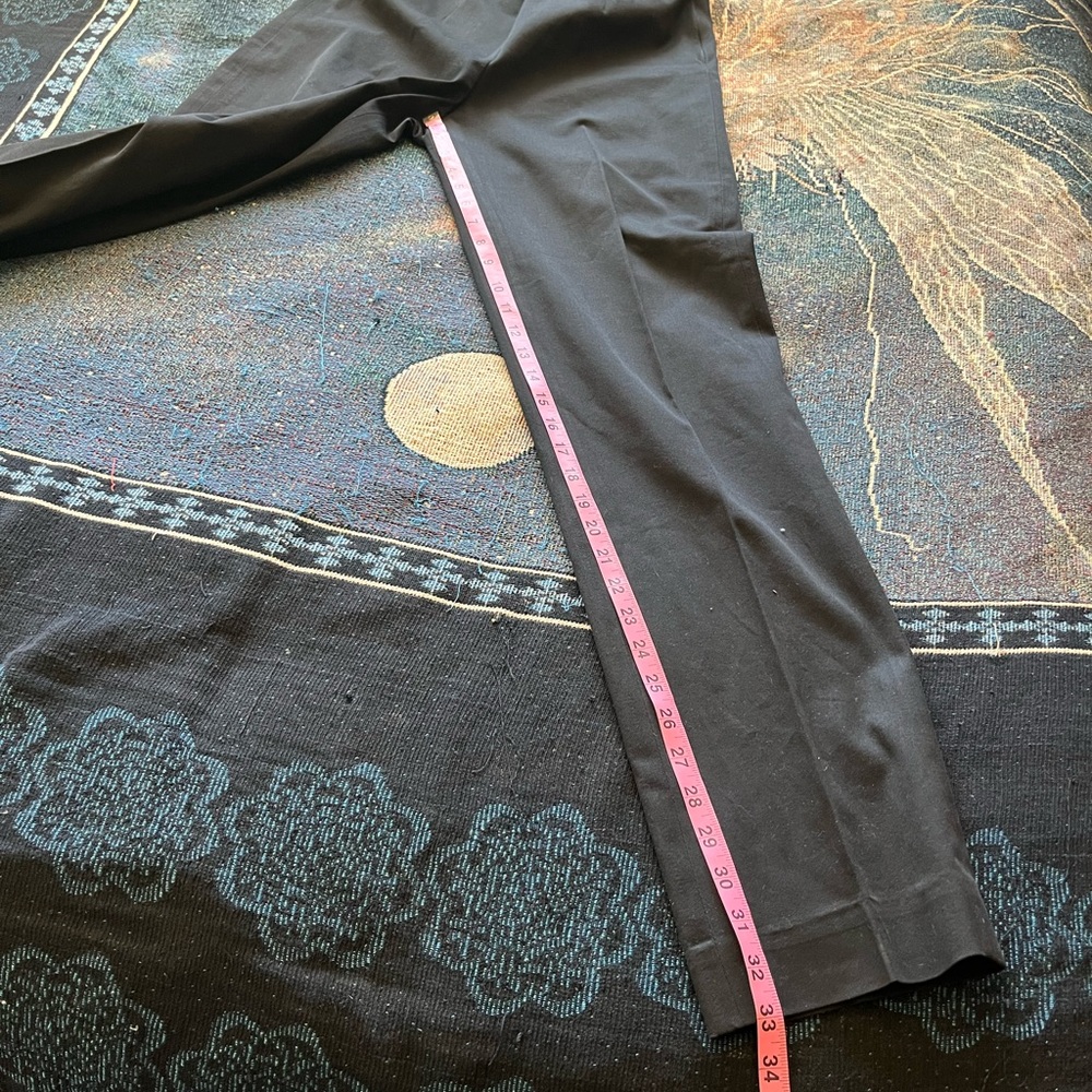 Eddie Bauer Black Bremerton Fit Stretch Pants Women’s 8 Tall Classic Minimalist - Picture 12 of 15